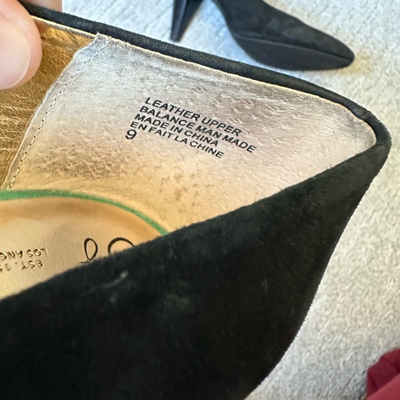 Seychelles Black suede heels size 9 - Picture 12 of 12
